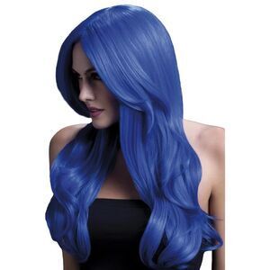 Fever Womens/Ladies Khloe Wig / Neon Blue
